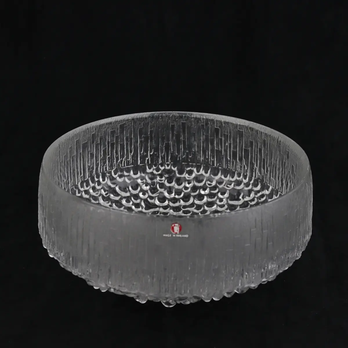 TAPIO WIRKKALA. Skål, glas, "Ultima Thule", Iittala.