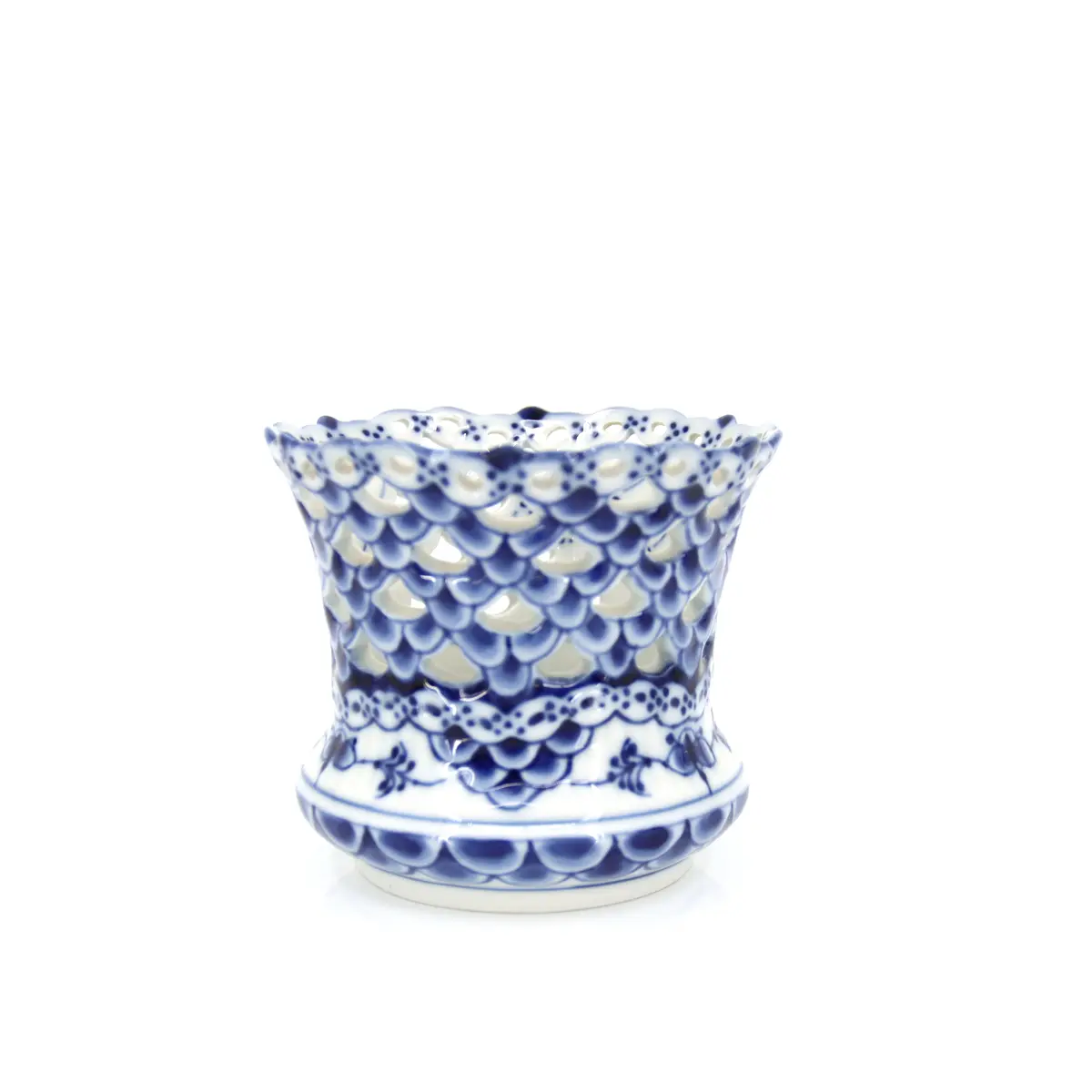 VAS, "Musselmalet", porslin, Royal Copenhagen, Danmark.