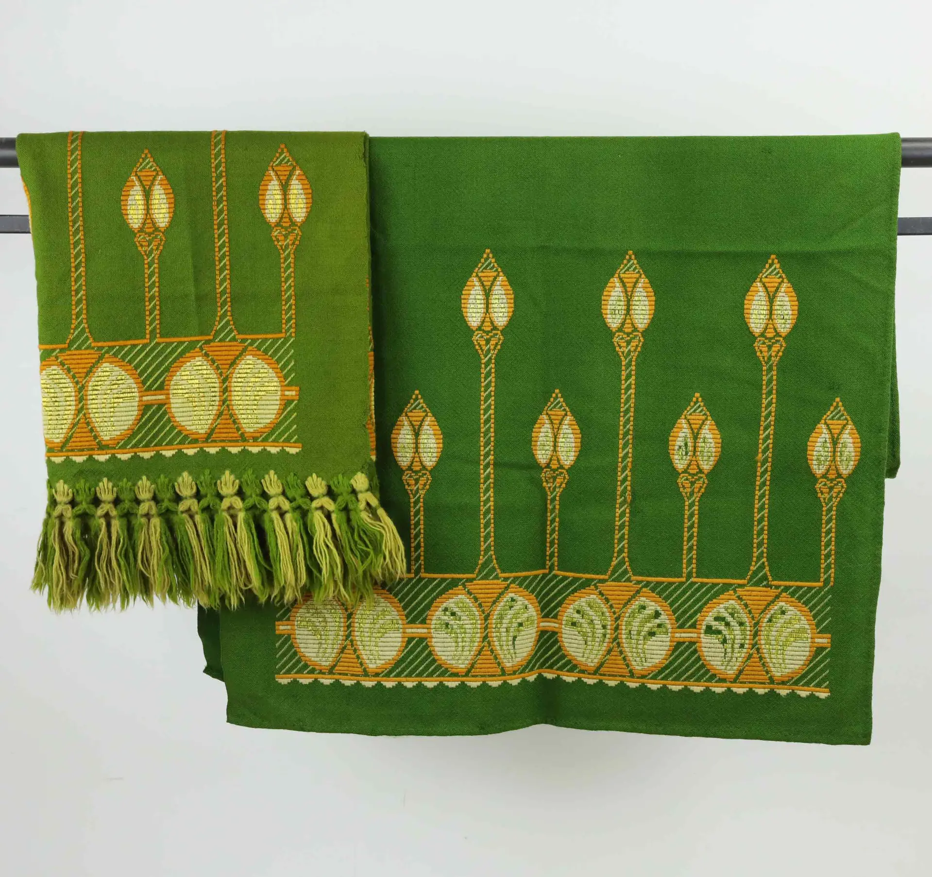 DRAPERIER/GARDINER, 4 delar, jugend, 18/1900-tal.