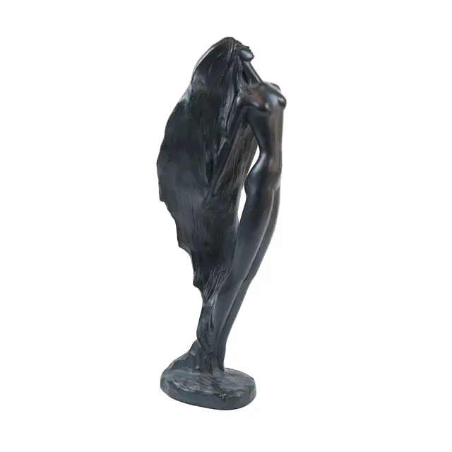 David Finher, scultura, ceramica, firmato Fisher, Austin Sculpture.