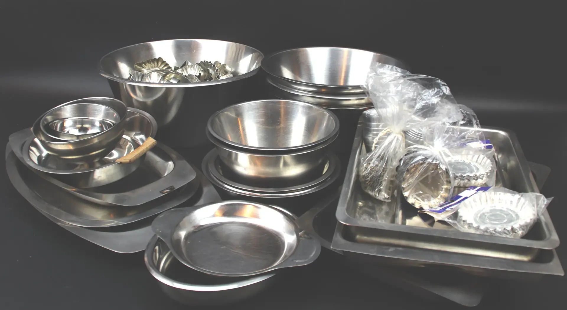 Acciaio inox, un lotto.