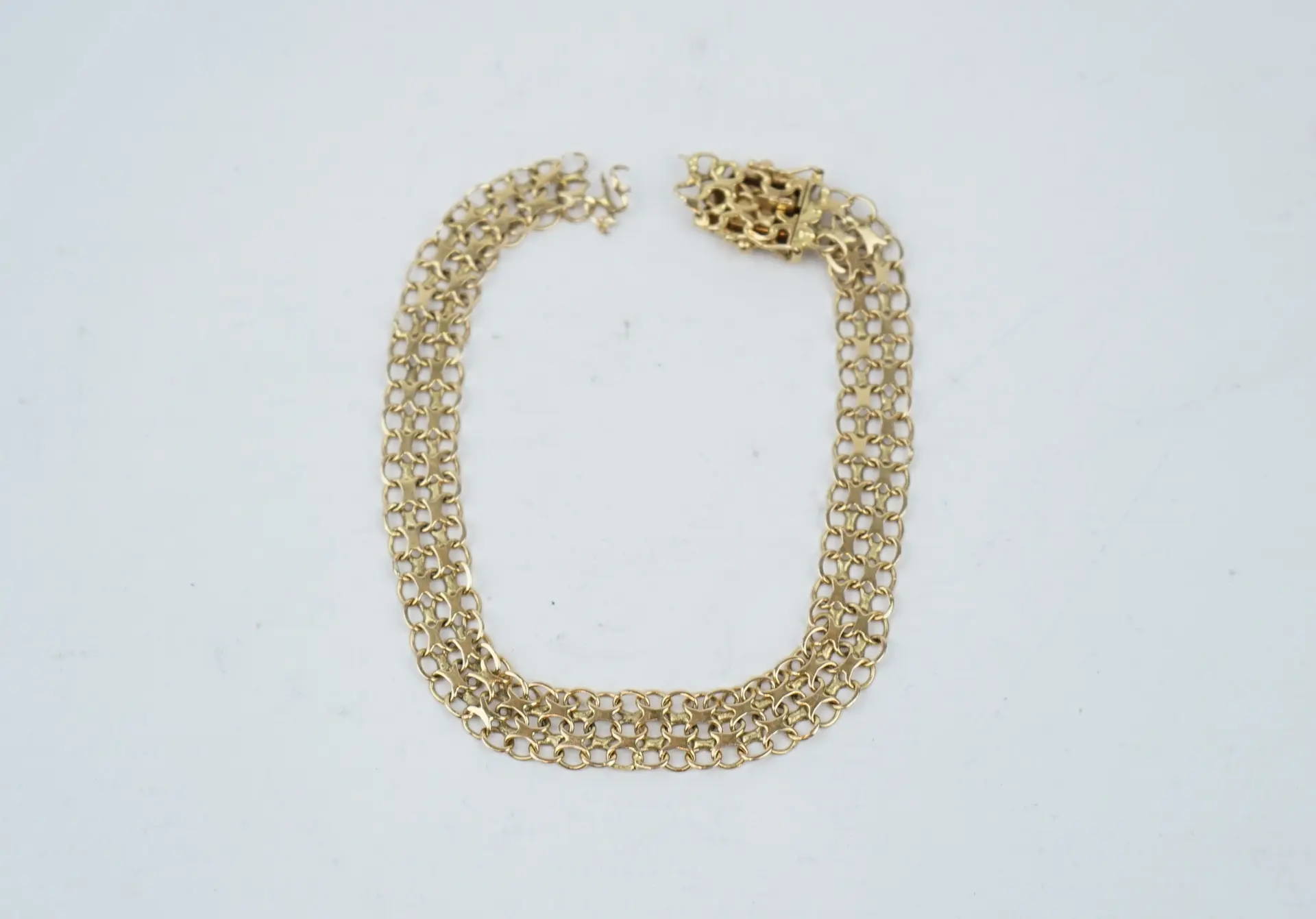 Bracciale, oro 18 carati, x-link, Säab.