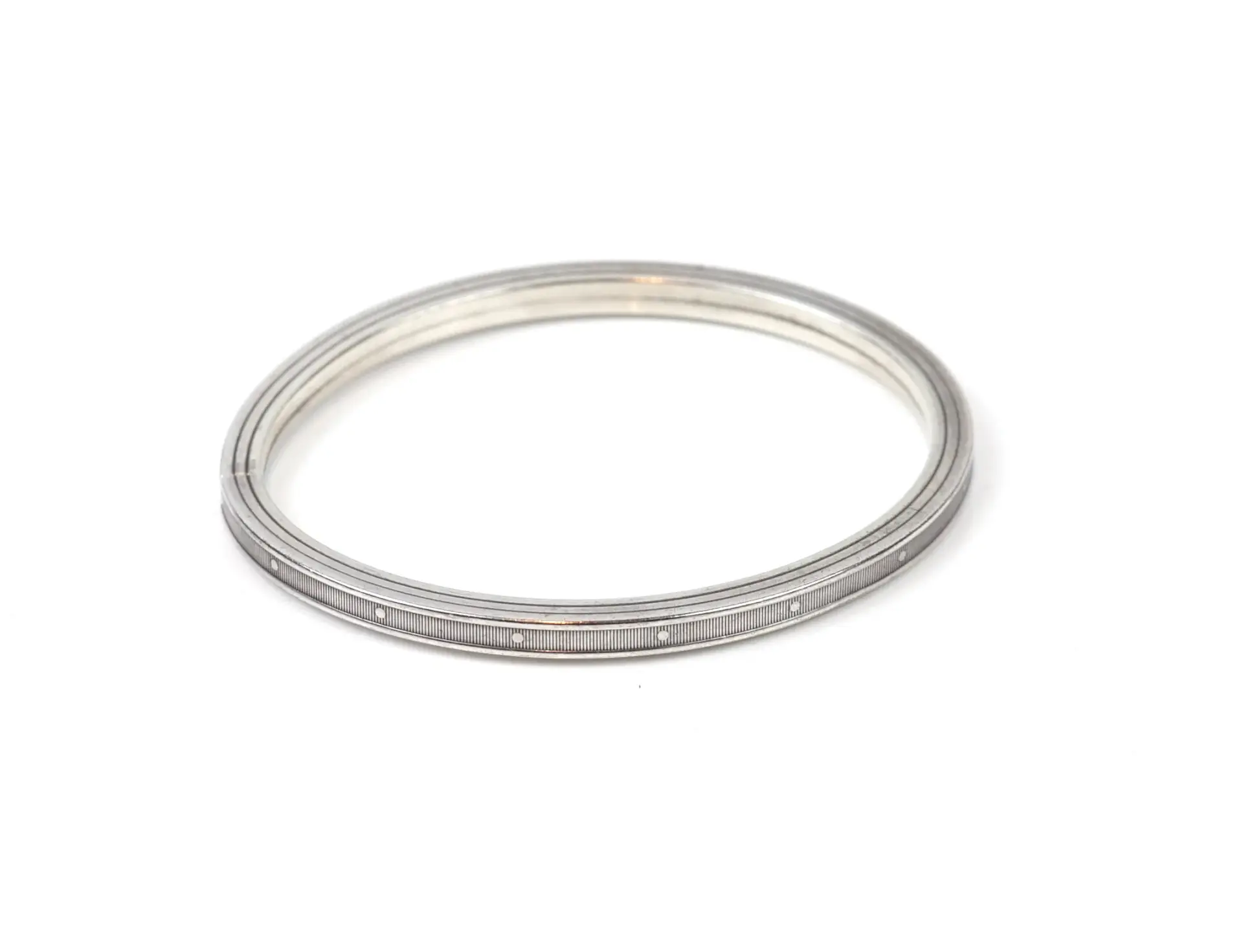 Bracciale, telaio, argento.