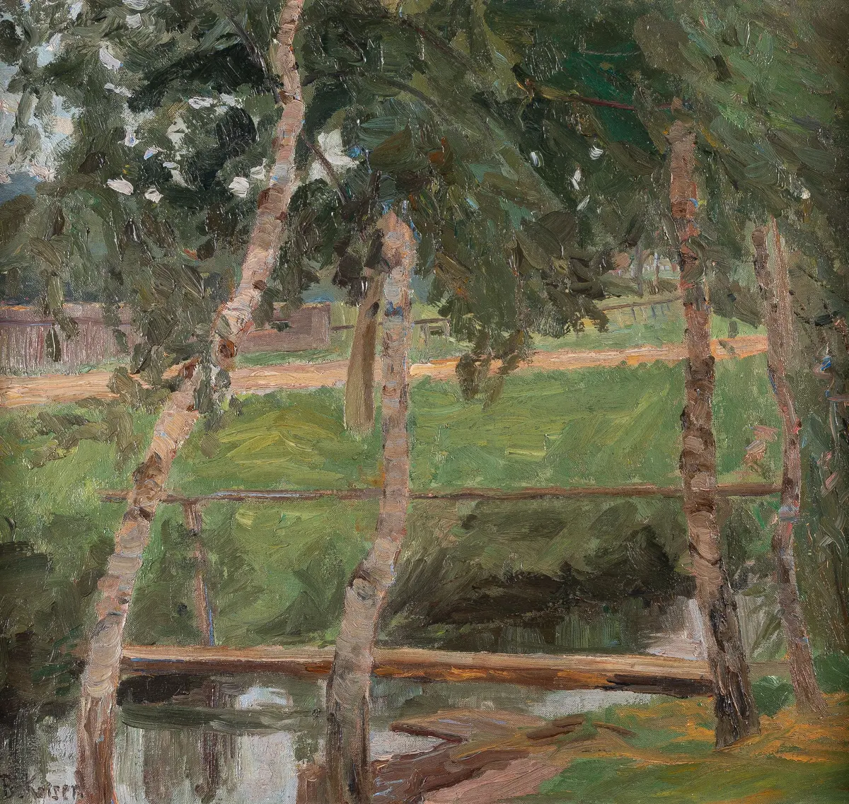 Birch Landscape Berta Kaiser
