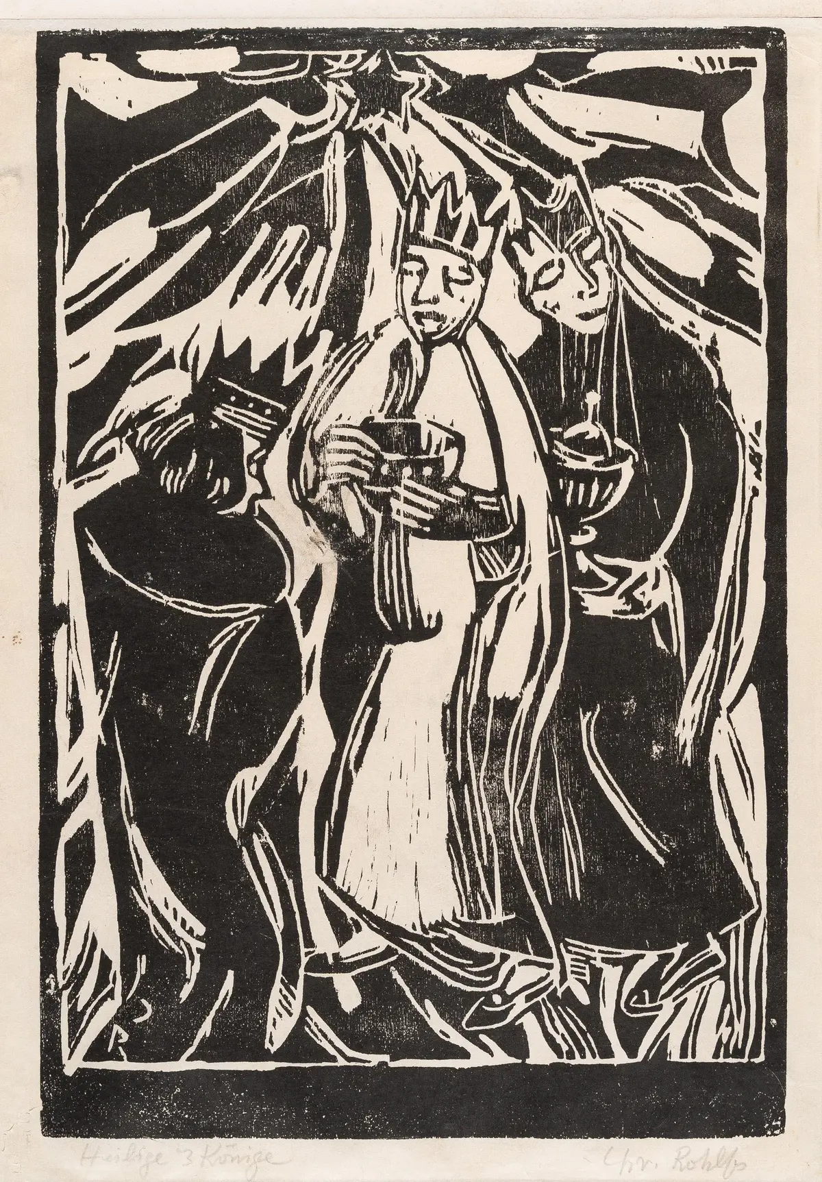 ‘The Three Kings’ Christian Rohlfs