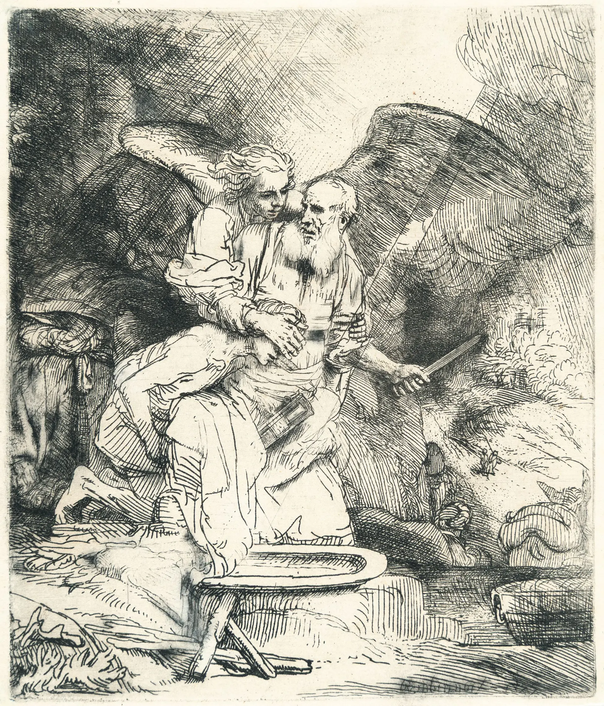 Abraham’s Sacrifice Rembrandt Harmensz. van Rijn