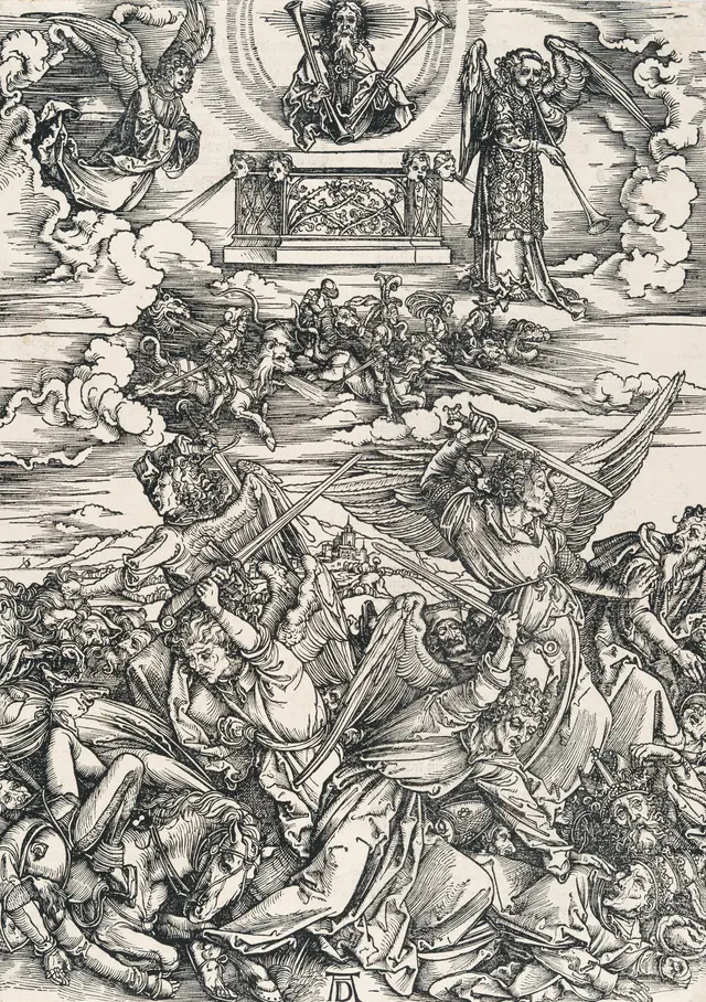 The Four Avenging Angels, from: The Apocalypse Albrecht Dürer