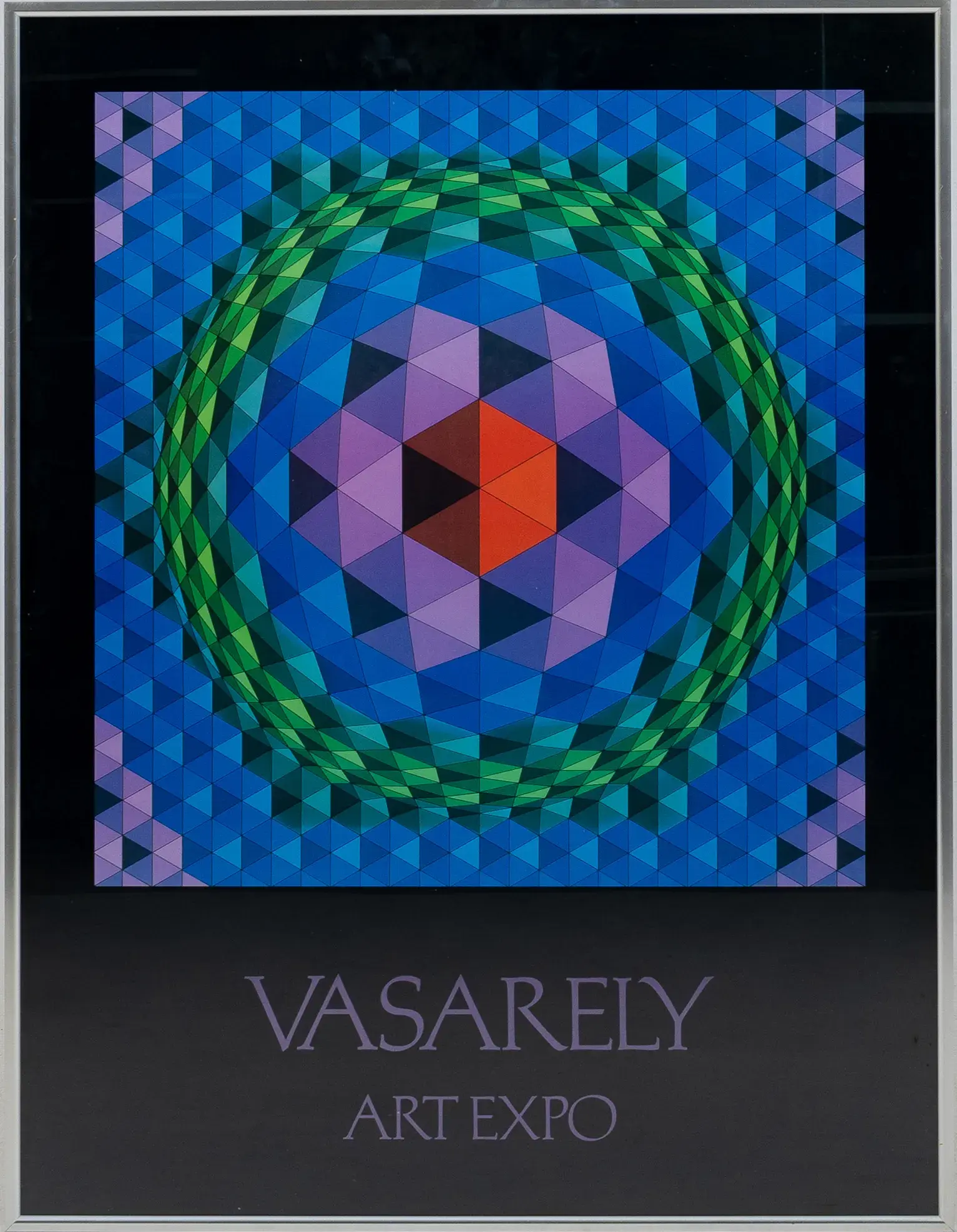 POSTER, stampa offset, Vasarely Art Expo