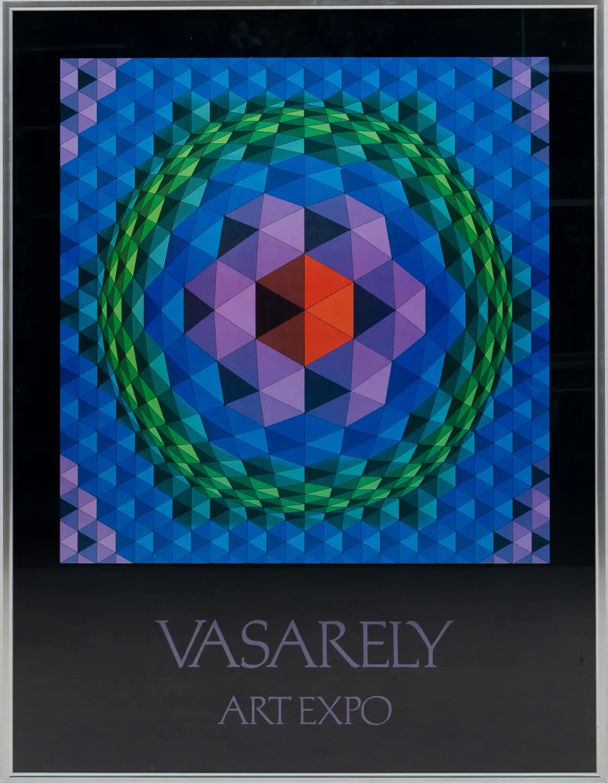 POSTER, stampa offset, Vasarely Art Expo