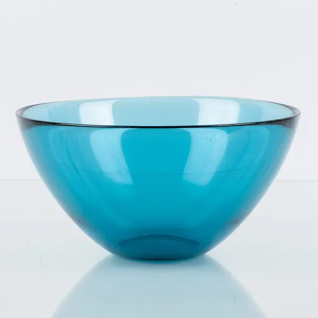 BOWL, vetro, "Fugue", Orrefors, metà 1900