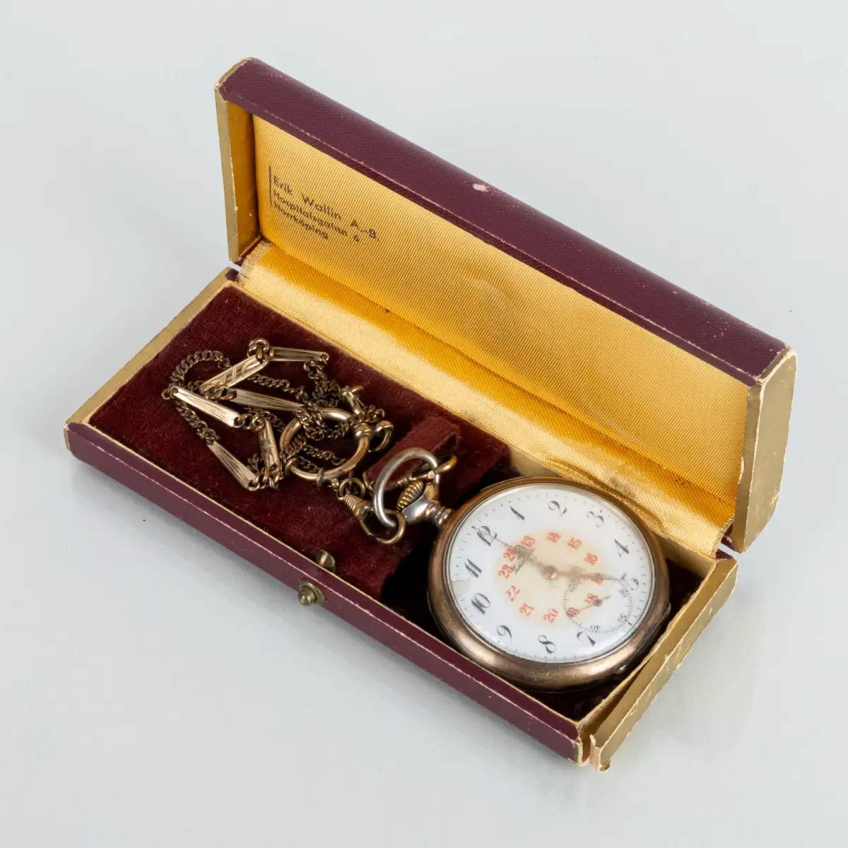 OROLOGIO DA TASCA, argento, la prima metà del XX secolo
