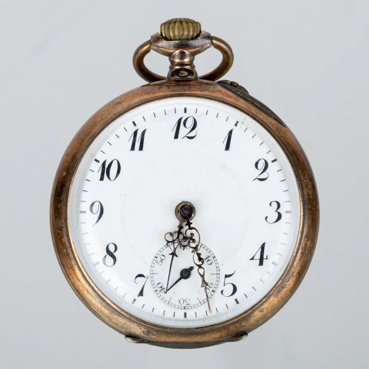 OROLOGIO DA TASCA, argento, la prima metà del XX secolo