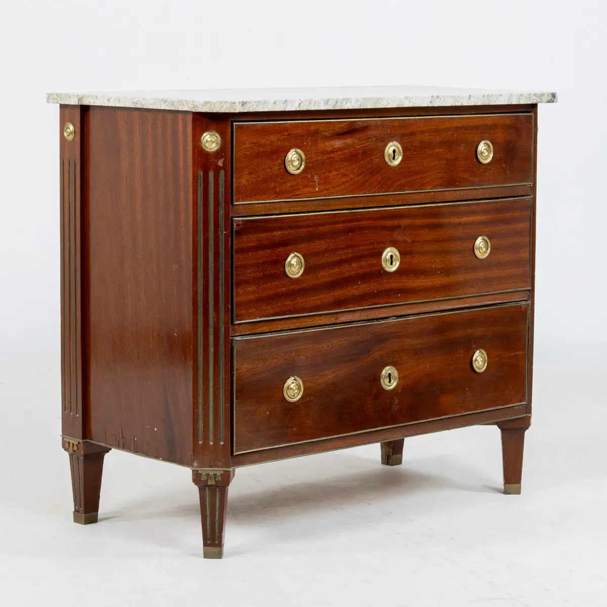 PETTO DEI CASSETTI, stile Gustaviano, probabilmente 1800