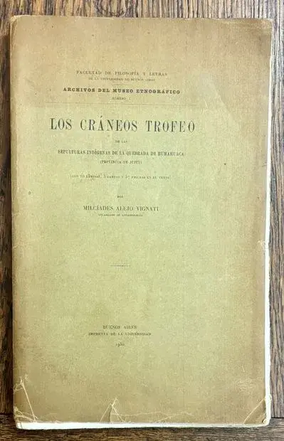 VIGNATI (Milcíades Alejo) — The Trophy Skulls from the Indig - Lot 265