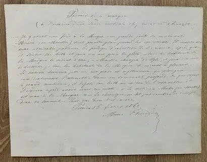 ESCUDIER (Marie-Pierre) (1818–1880), French journalist, musi - Lot 153