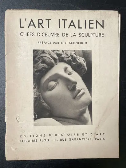SCHNEIDER (I. L.). Italian Art: Masterpieces of Sculpture. - Lot 270