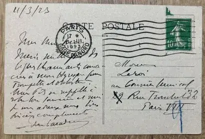 CASADESUS (Francis) (1870–1954). French composer, conductor, - Lot 40