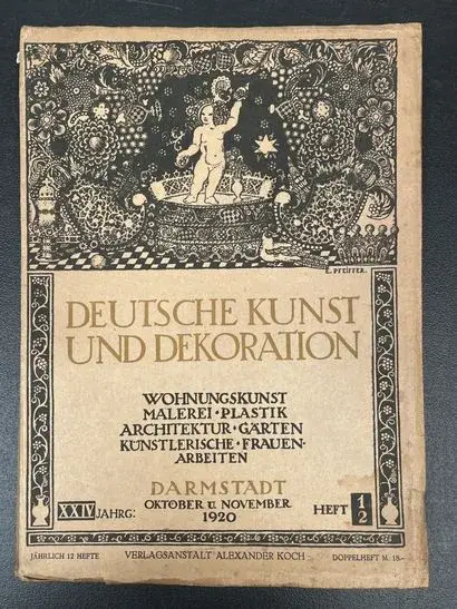 Deutsche Kunst und Dekoration. Illustrated Monthly Journal o - Lot 85
