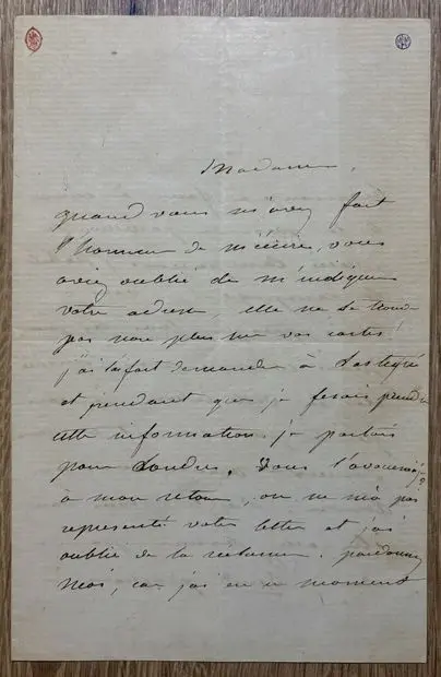 NIEUWERKERKE (Alfred Émilien O'Hara, Count of) (1811–1892). - Lot 267