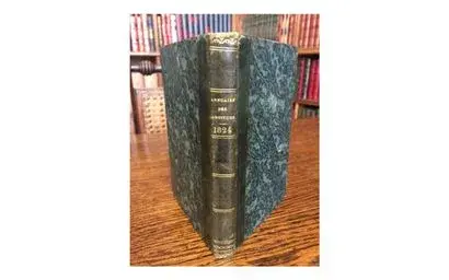 YEARBOOK FOR THE YEAR 1824, PRESENTED TO THE KING BY THE BUR - Lot 10