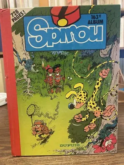 Spirou Album No. 163 - Dupuis Publisher's Binding - 1982 (Re - Lot 235