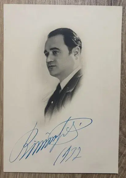 GIGLI (Beniamino) (1890–1957). Famous Italian tenor, one of - Lot 176