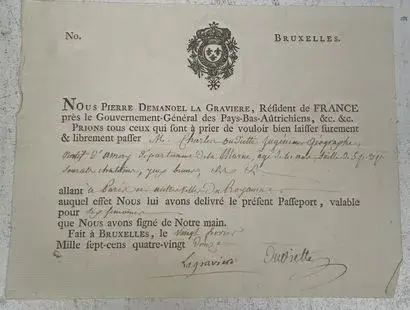 DEMANOEL DE LA GRAVIÈRE (Pierre) - Lot 96
