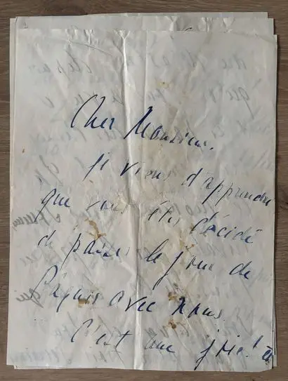 LANSKOY (Alex). Épouse du peintre d'origine russe André Lans - Lot 241