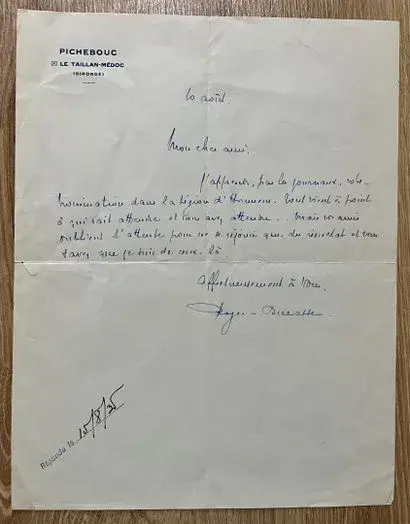 ROGER-DUCASSE (Jean) (1873–1954), French composer and educat - Lot 282