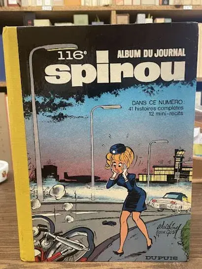Spirou Album No. 116 - Dupuis Publisher's Binding - 1970 (Ye - Lot 266