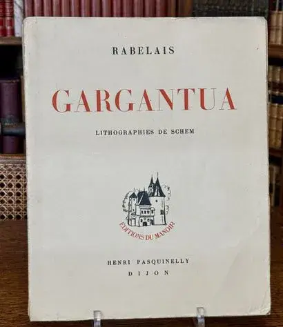 RABELAIS — Gargantua. Lithographs by Schem, 1937 - Lot 208