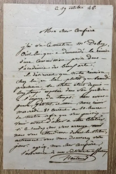 NANTEUIL (Charles François Nanteuil-Lebœuf, known as) (1792– - Lot 266