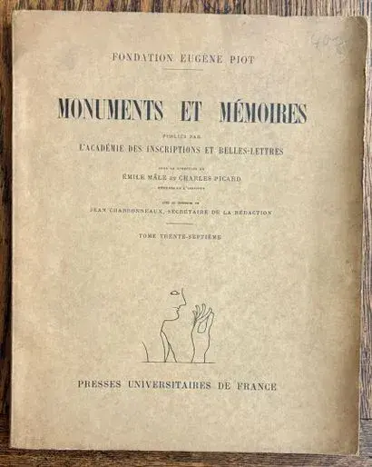 EUGÈNE PIOT FOUNDATION. — MONUMENTS AND MEMOIRS published by - Lot 104