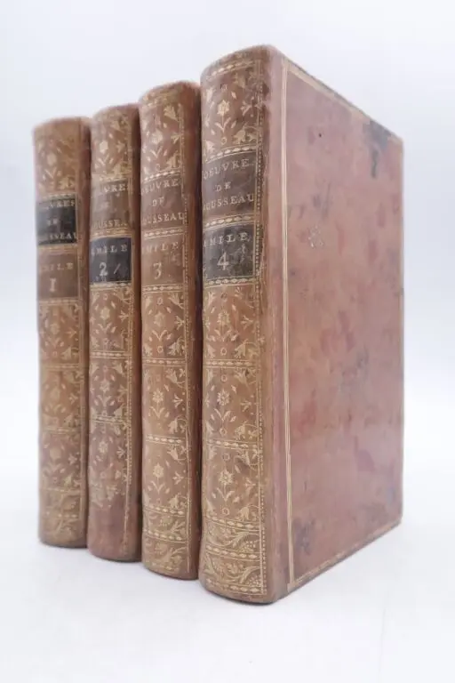 ROUSSEAU, Jean-Jacques. *Emile, or On Education*. Amsterdam [i.e.