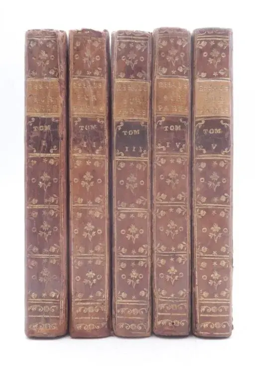 SAINT-FOIX, Germain-François Poullain de. Historical Essays on Paris.
