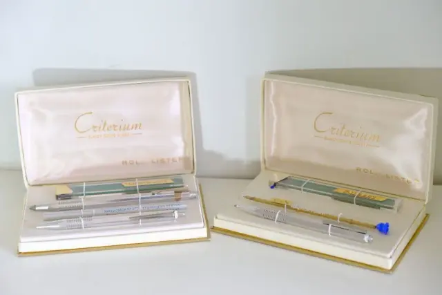Two Blanzy-Conte-Gilbert Criterium watches. In their boxes and cases.