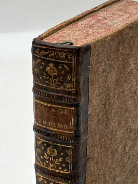 STERN, Laurence. Voyage sentimental. First French edition of this