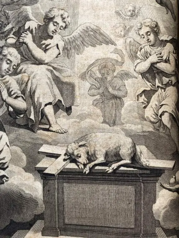 RICHARD, Abbé Jean. The Paschal Lamb, or Explanations of the Ceremonies