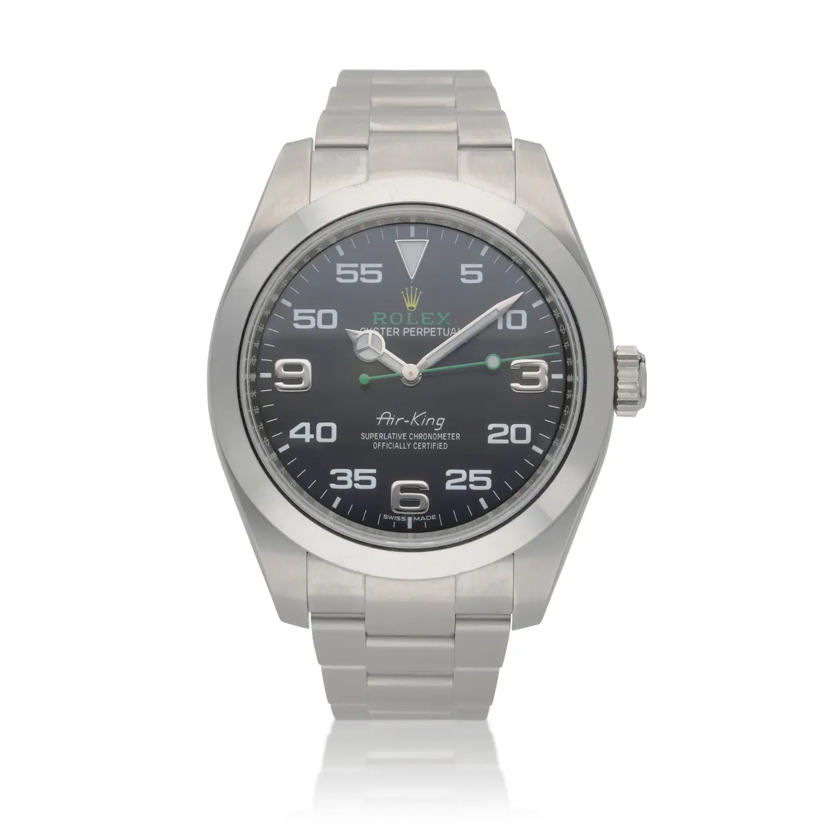 Air-King (Reference 116900). A 40mm stainless steel automatic wristwatch. 2017