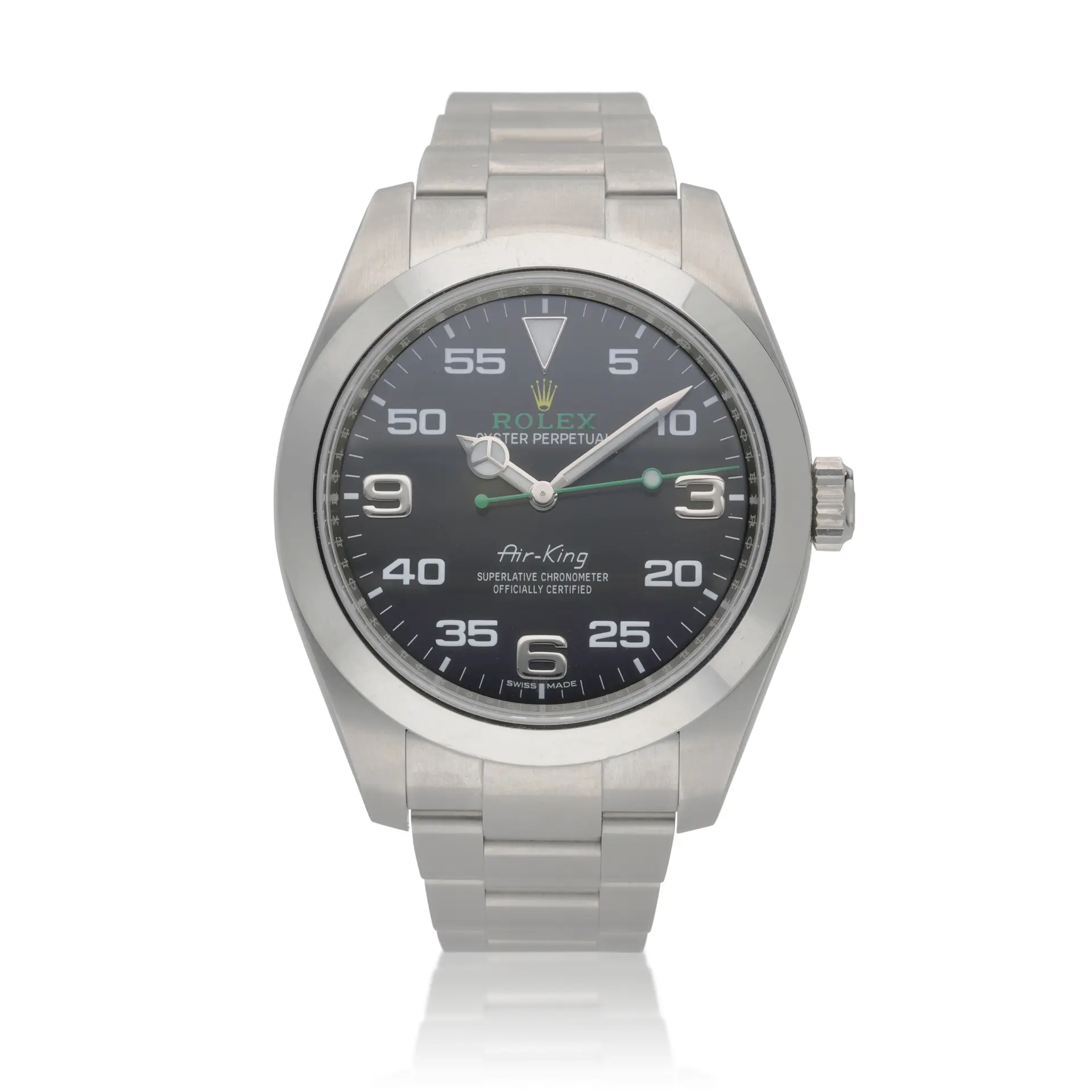 Air-King (Reference 116900). A 40mm stainless steel automatic wristwatch. 2017