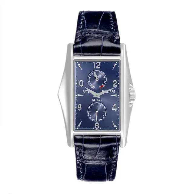 Gondolo (Reference 5100G-001). A 46mm white gold manual wind wristwatch