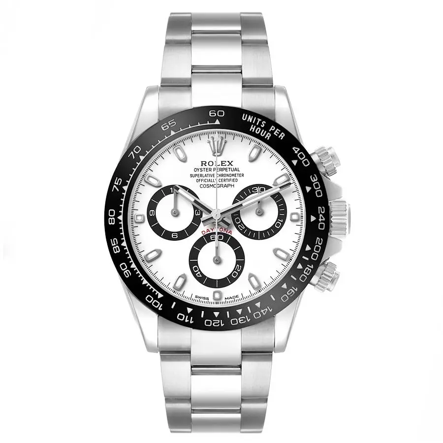 Cosmograph Daytona 'Panda' (Reference 116500LN). A 40mm stainless