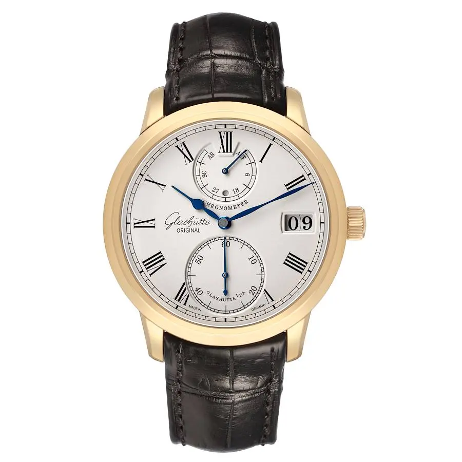 Senator Chronometer (Reference 1-58-01-01-01-04). A 42mm yellow gold
