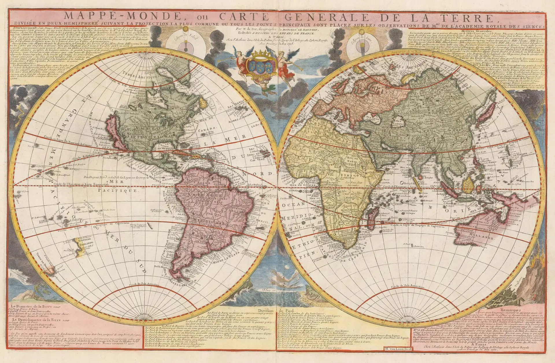French World Map