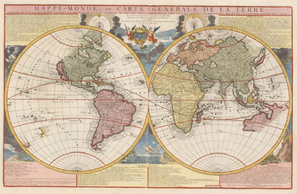 French World Map