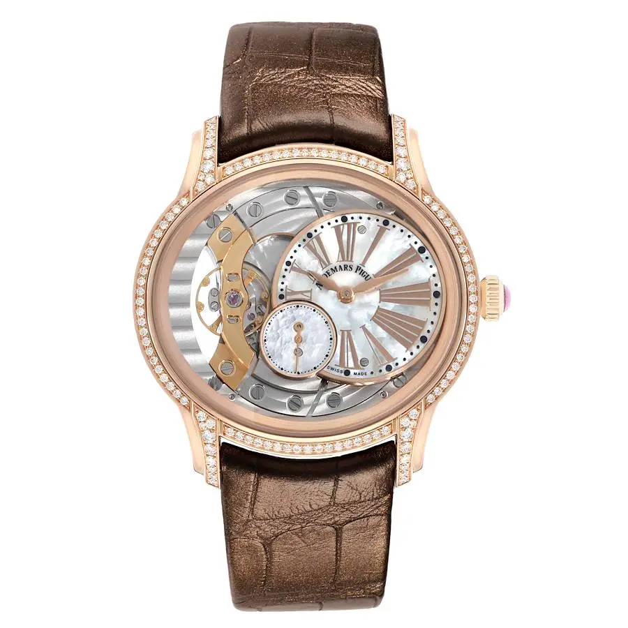Millenary (Reference 77247OR.ZZ.A812CR.01). A 39.5mm rose gold diamond-set