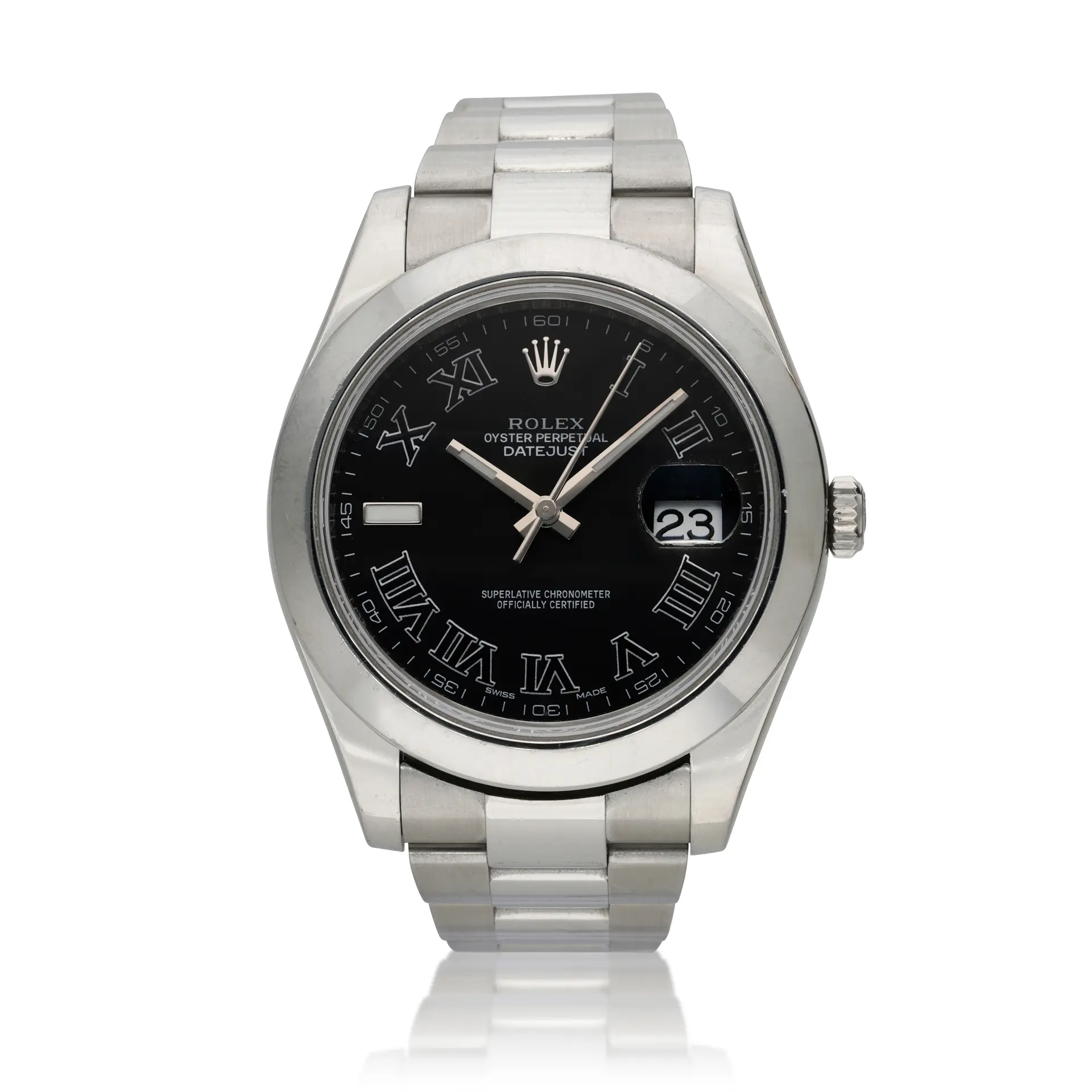 Datejust (Reference 116300). A 41mm stainless steel automatic wristwatch