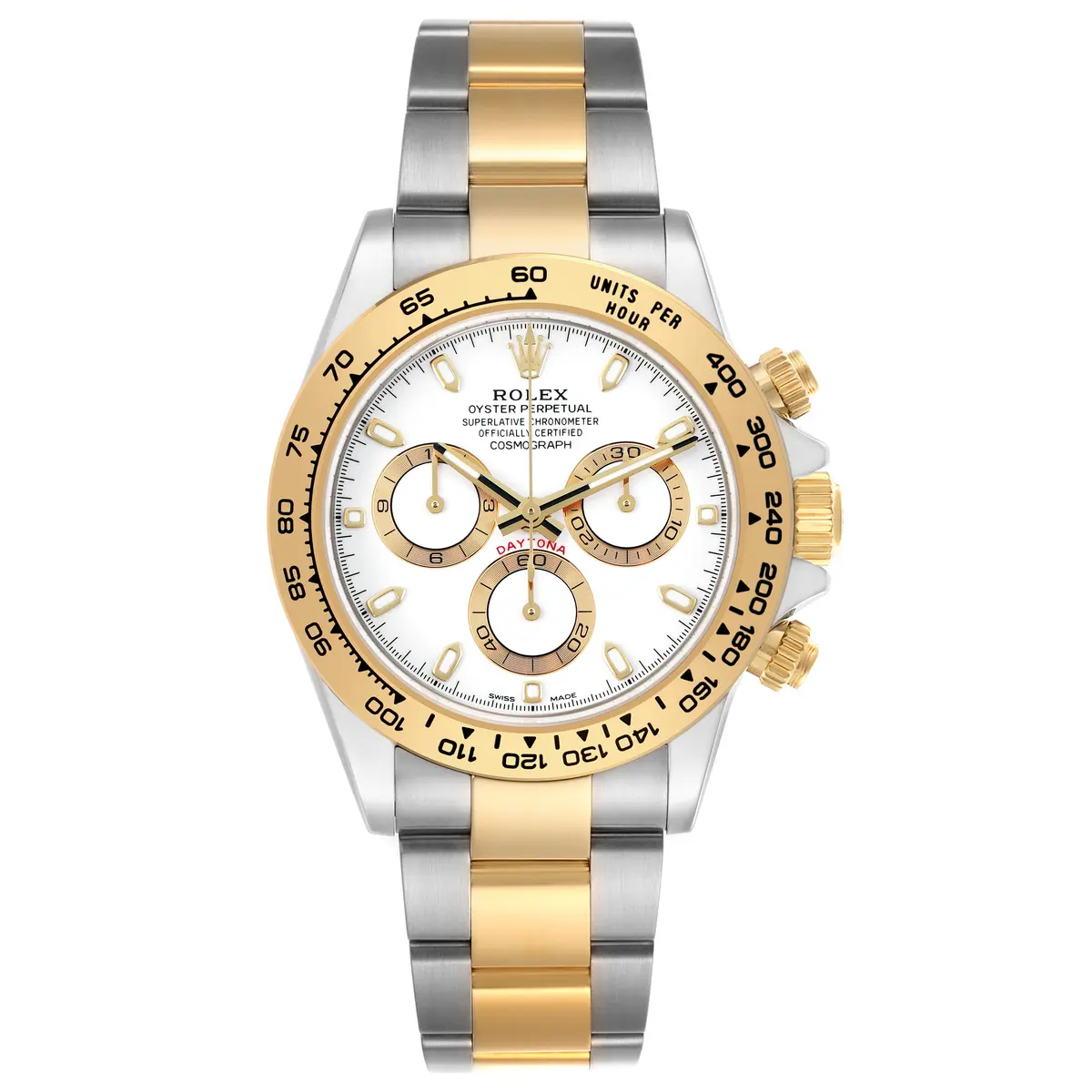 Cosmograph Daytona (Reference 116503). A 40mm stainless steel yellow