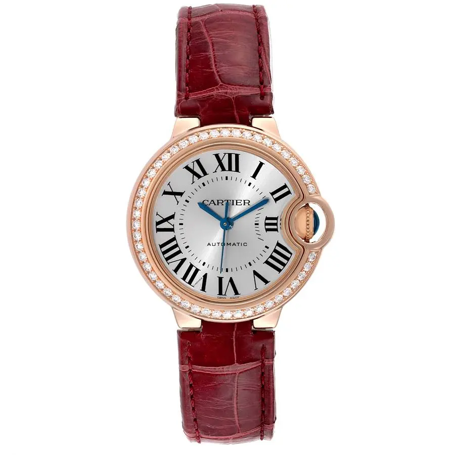 Ballon Bleu Medium (Reference WJBB0033). A 33mm rose gold diamond