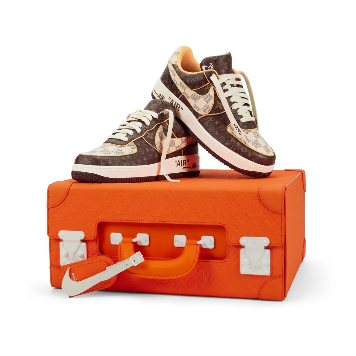 Nike x Louis Vuitton Air Force 1 Low & Pilot Case | Size 7.5